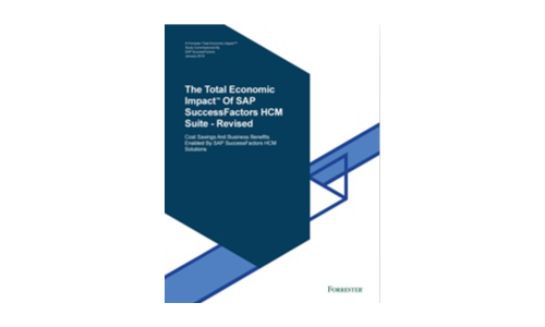 De totale economische impact van SAP SuccessFactors HCM Suite voor middelgrote bedrijven